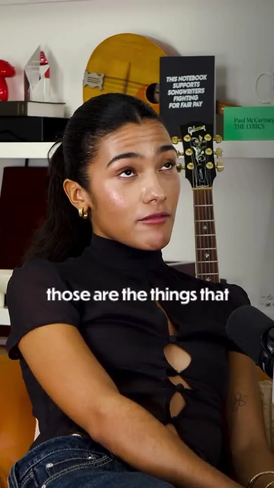 Olivia Dean in Finding her own voice