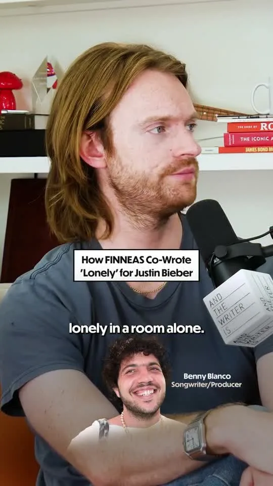 FINNEAS in Sharing the credit on “Lonely”